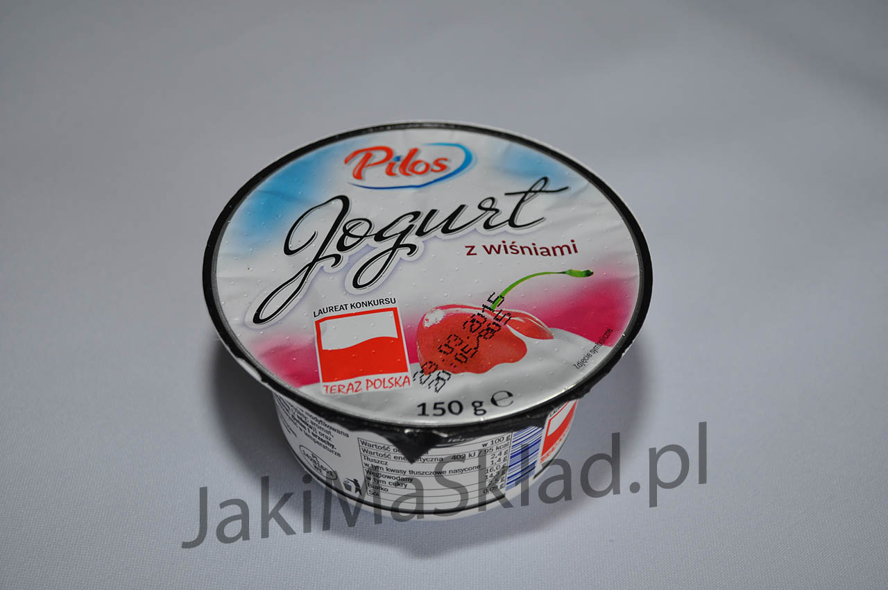 Jogurt z wiśniami Pilos