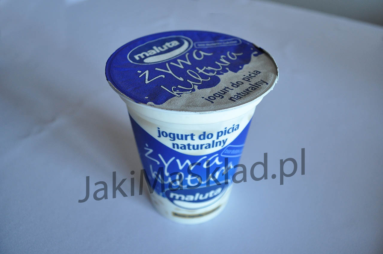 Maluta Żywa kultura jogurt do picia naturalny