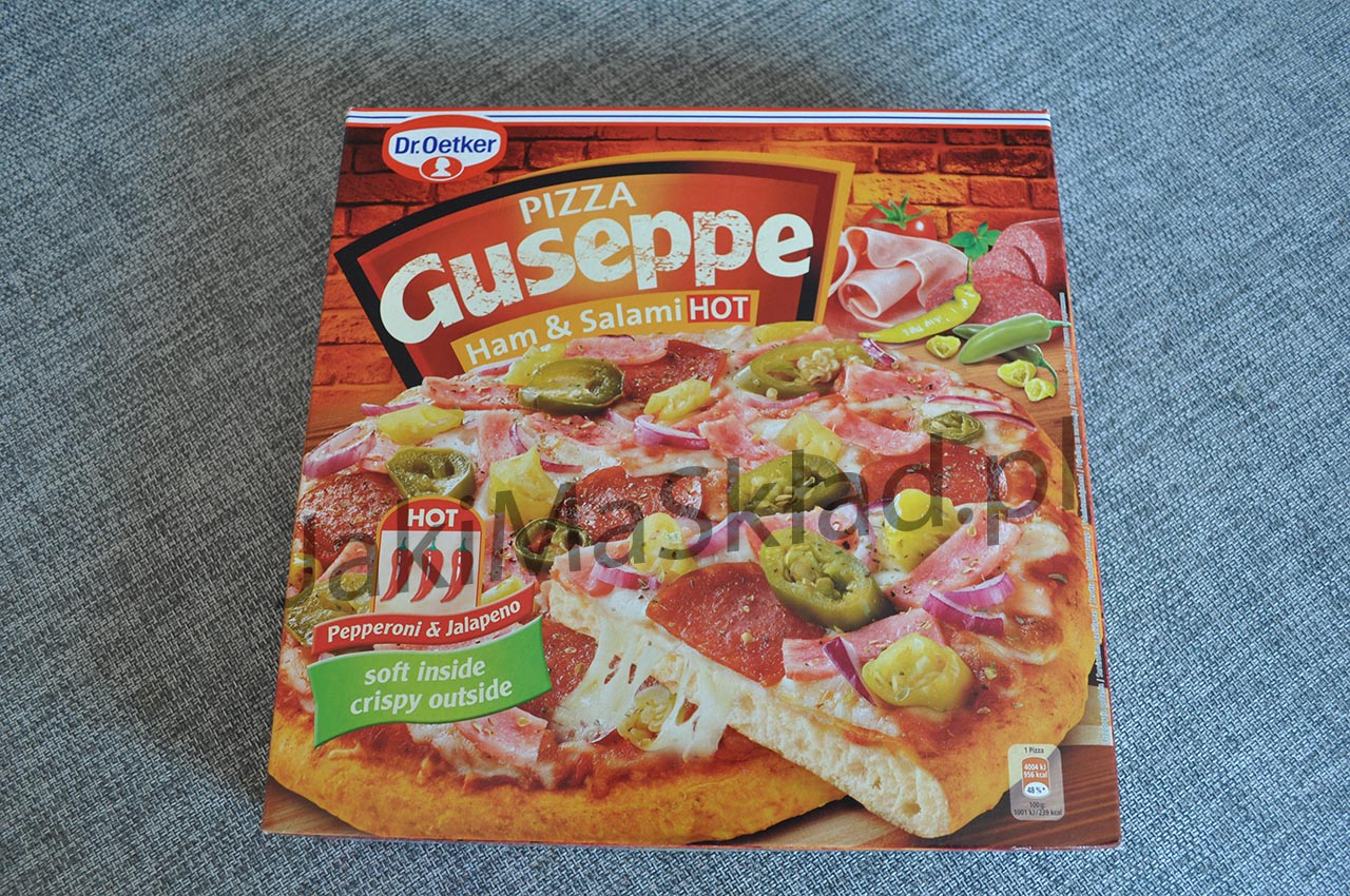 Pizza Guseppe szynka i salami pikantna
